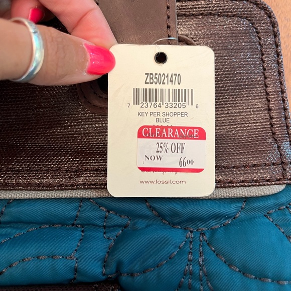 Fossil Key Per Blue Shopper - Picture 7 of 7